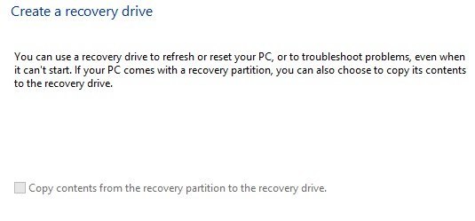 recovery partition