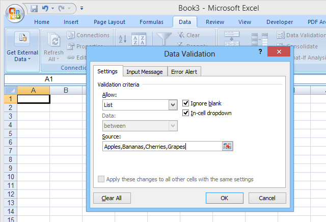 Excel Offset Dynamic Range