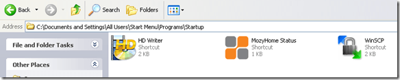 add program to startup