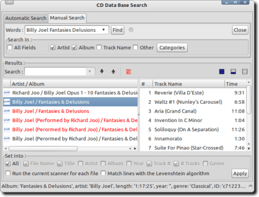 Pencarian CD DataBase