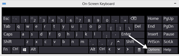 keyboard opsi
