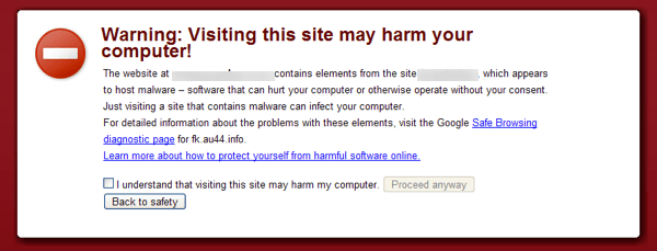 website malware