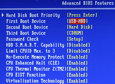 urutan boot bios