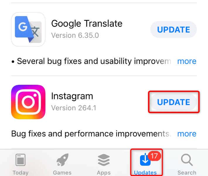 Perbarui Aplikasi Instagram di Android atau Apple iPhone (iOS) Anda gambar 2