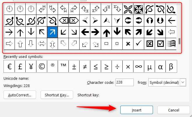 Cara Menyisipkan Tanda Panah di Dokumen Microsoft Word gambar 8